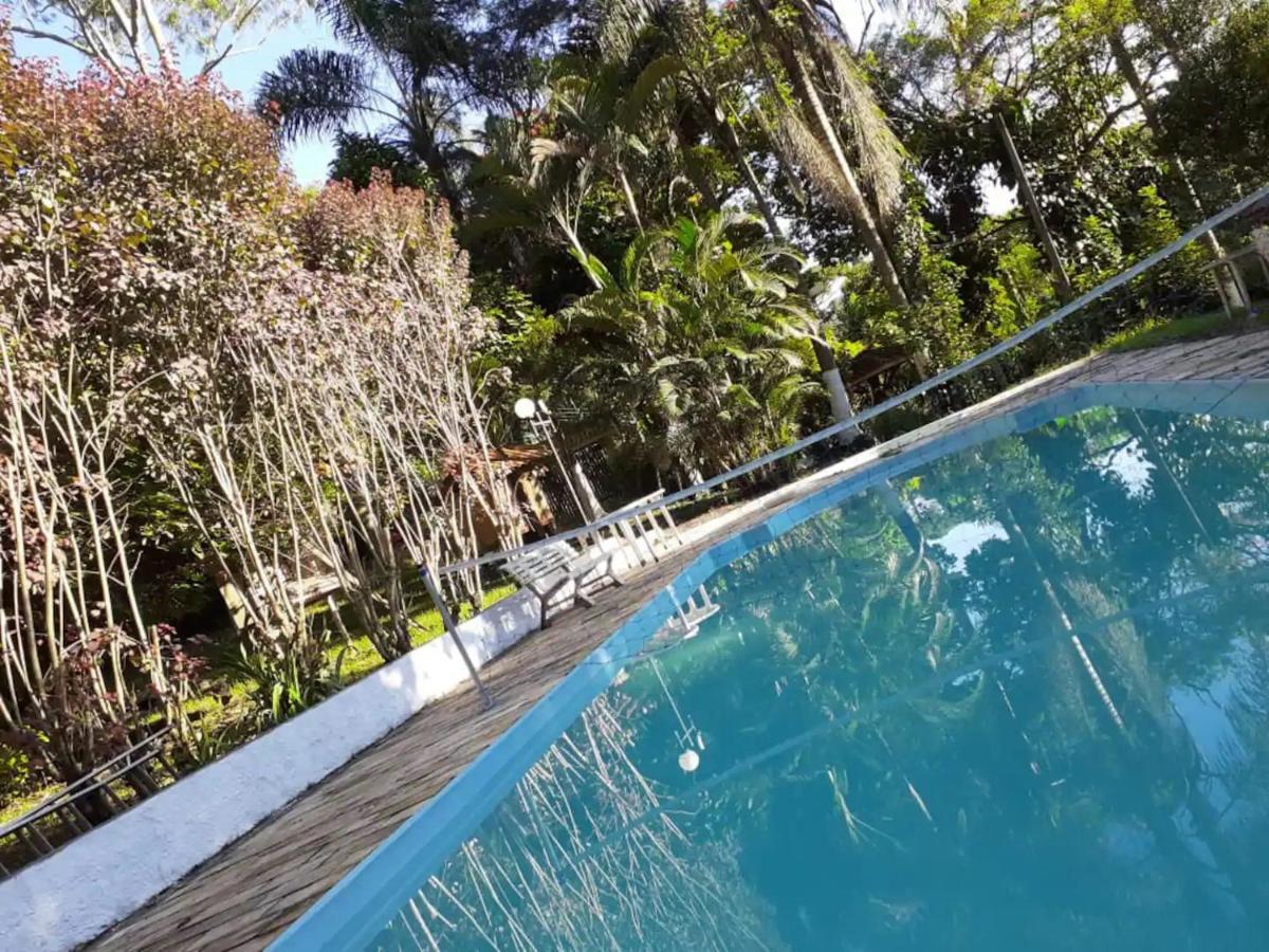 Linda Chacara, Sossego E Piscina Vila São Paulo Exterior foto